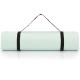 Килимок спортивний Actiget TPE 183 x 61 x 0.6 см для йоги та фітнесу ACT0024 Mint/Grey