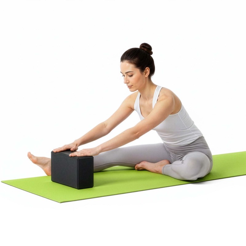 Блок для йоги Actiget EVA 23 x 15 x 7.5 см ACT0058 Black