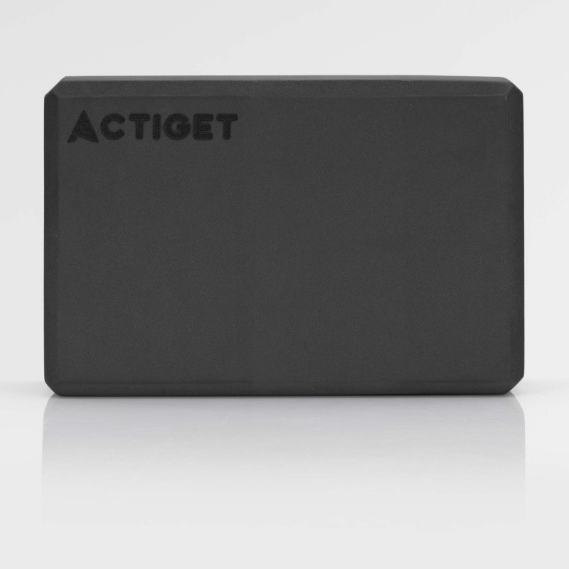 Блок для йоги Actiget EVA 23 x 15 x 7.5 см ACT0058 Black