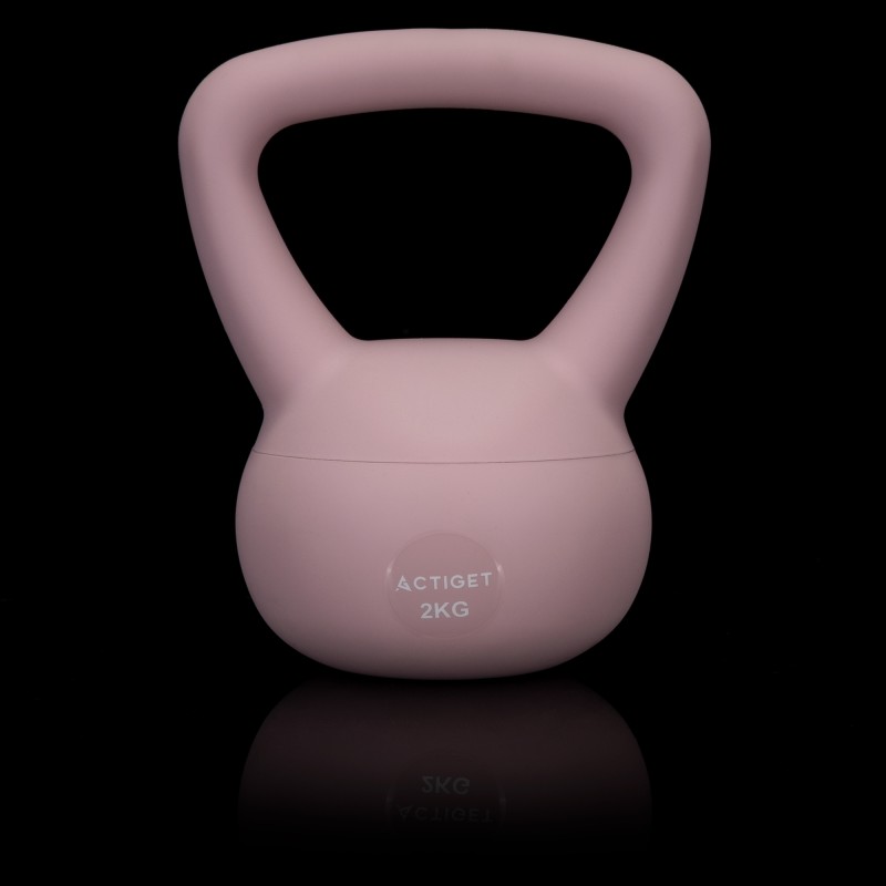 Гиря м'яка Actiget 2 кг для фітнесу ACT0062 Pink