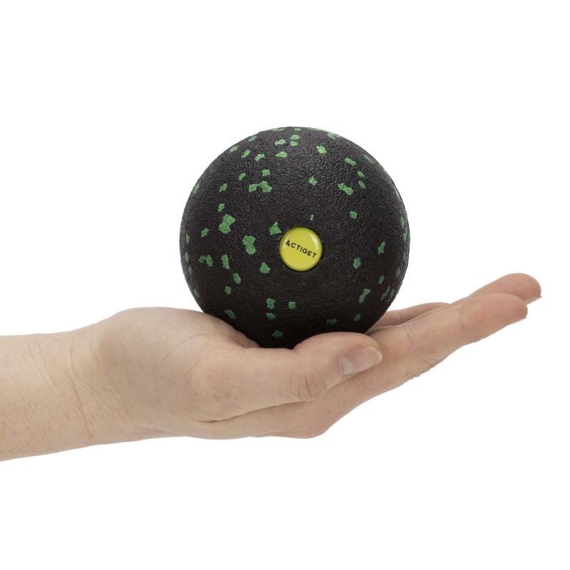 Масажний м'яч Actiget EPP 8 см ACT0096 Black/Green