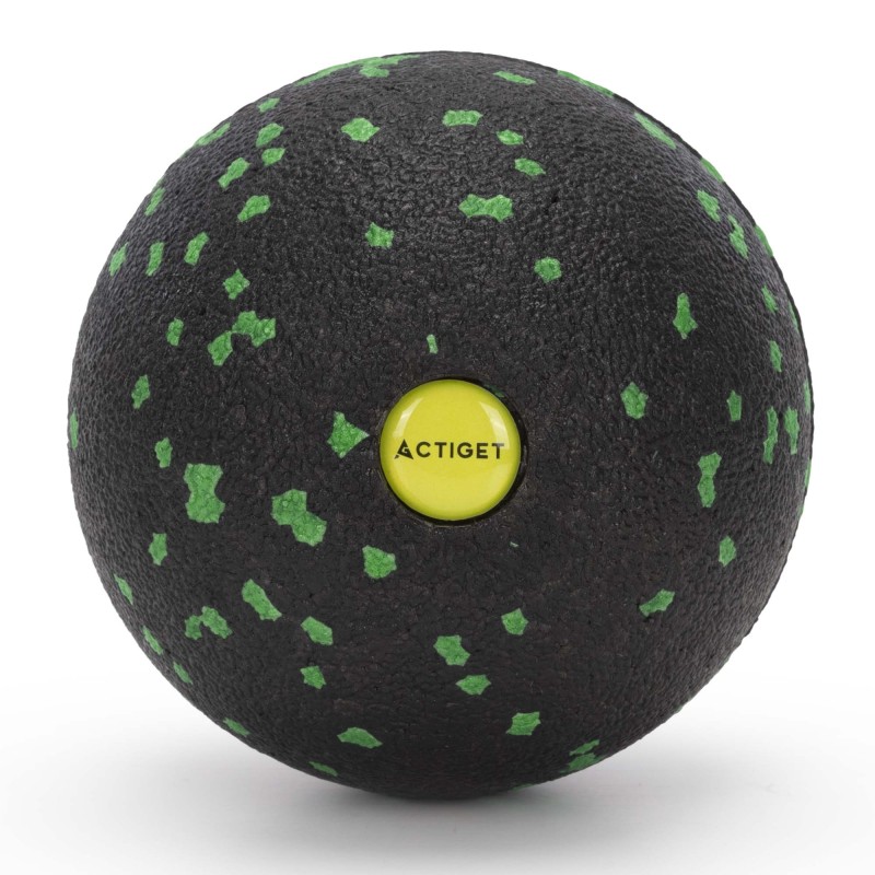 Масажний м'яч Actiget EPP 8 см ACT0096 Black/Green