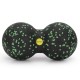 Масажний м'яч подвійний Actiget EPP 8 x 16 см ACT0098 Black/Green