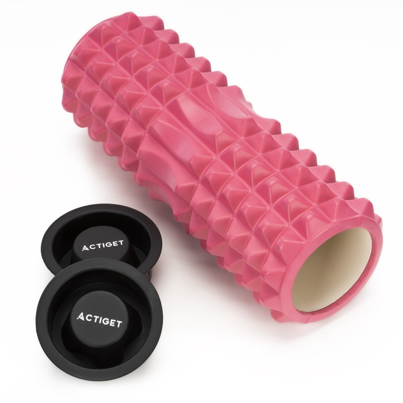 Масажний ролик Actiget EVA 33 x 13 см (валик, роллер) ACT0100 Pink