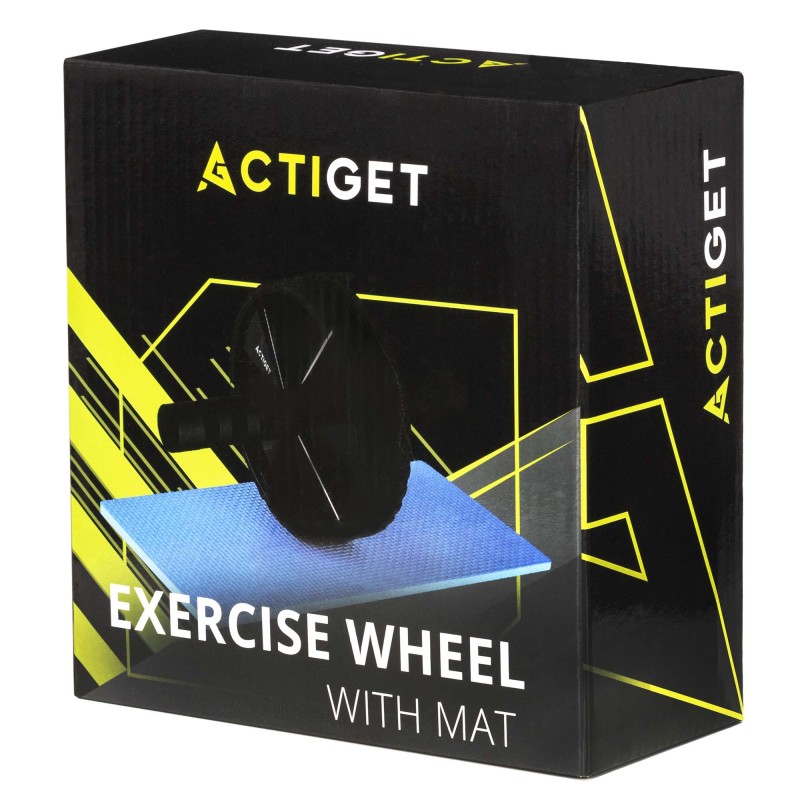 Ролик (гімнастичне колесо) для преса Actiget Ab Wheel ACT0110 Black