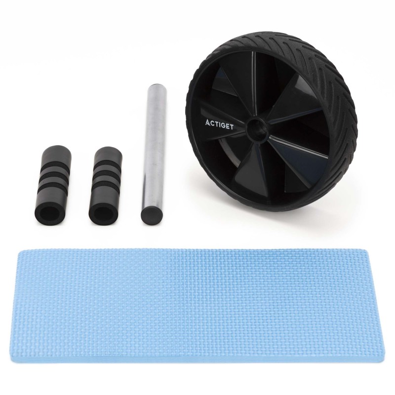 Ролик (гімнастичне колесо) для преса Actiget Ab Wheel ACT0110 Black