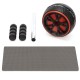 Ролик (гімнастичне колесо) для преса Actiget Ab Wheel ACT0111 Black/Red