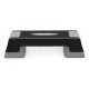 Степ-платформа 2-ступінчаста Actiget 73 х 28.5 х 12-17.5 см ACT0120 Black/Grey