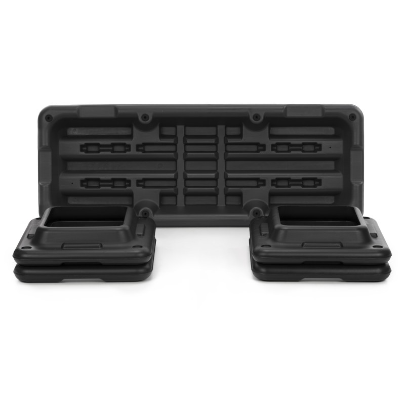 Степ-платформа 3-ступінчаста Actiget Pro 108 х 28.5 х 10-19.5 см ACT0121 Black/Grey