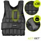 Жилет-обважнювач для тренувань Actiget 10 кг зі змінною вагою ACT0122 Black