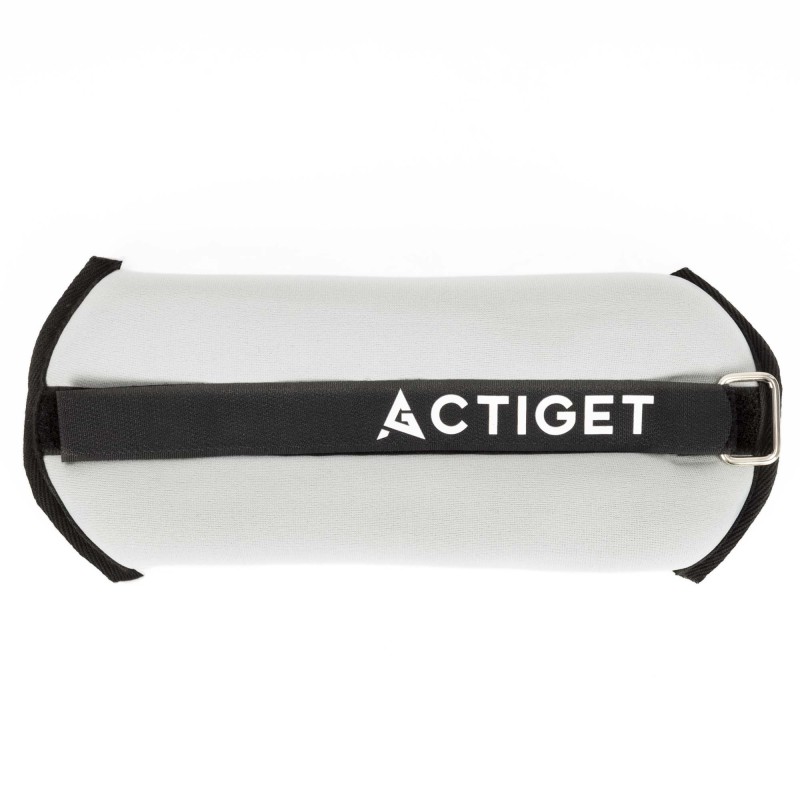 Обважнювачі-манжети для ніг та рук Actiget 2 x 0.5 кг ACT0127 Grey/Black