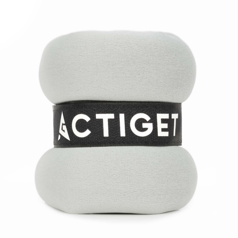 Обважнювачі-манжети для ніг та рук Actiget 2 x 0.5 кг ACT0127 Grey/Black