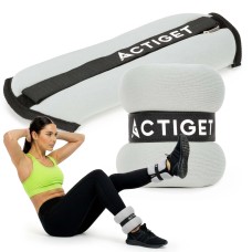Обважнювачі-манжети для ніг та рук Actiget 2 x 0.5 кг ACT0127 Grey/Black