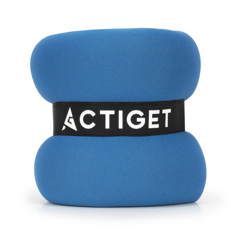 Обважнювачі-манжети для ніг та рук Actiget 2 x 2 кг ACT0130 Blue/Black