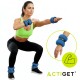 Обважнювачі-манжети для ніг та рук Actiget 2 x 2 кг ACT0130 Blue/Black