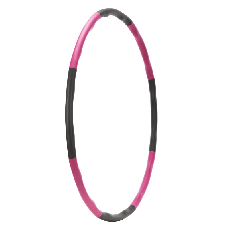 Обруч для талії Actiget (хулахуп) м'який, складний 88 см 1 кг ACT0132 Grey/Pink