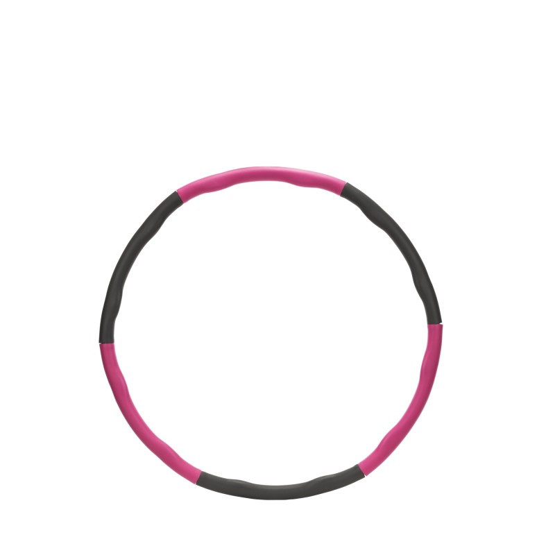 Обруч для талії Actiget (хулахуп) м'який, складний 88 см 1 кг ACT0132 Grey/Pink