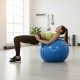 М'яч для фітнесу (фітбол) Actiget 55 см з насосом ACT0142 Blue