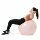 М'яч для фітнесу (фітбол) Actiget 65 см з насосом ACT0143 Light Pink