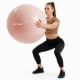 М'яч для фітнесу (фітбол) Actiget 65 см з насосом ACT0143 Light Pink