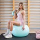 М'яч для фітнесу (фітбол) Actiget 65 см з насосом ACT0144 Mint
