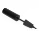 М'яч для фітнесу (фітбол) Actiget 75 см з насосом ACT0146 Black