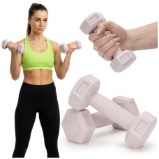 Гантелі Actiget Hex 2 x 0.5 кг ACT0155 Light Pink