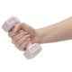 Гантелі Actiget Hex 2 x 0.5 кг ACT0155 Light Pink