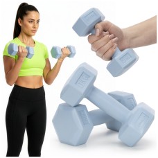 Гантелі Actiget Hex 2 x 1 кг ACT0156 Sky Blue