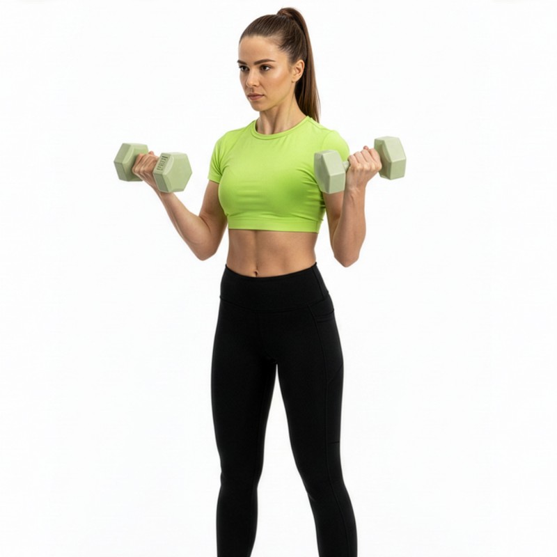 Гантелі Actiget Hex 2 x 1.5 кг ACT0157 Green