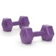 Гантелі Actiget Hex 2 x 2 кг ACT0158 Purple