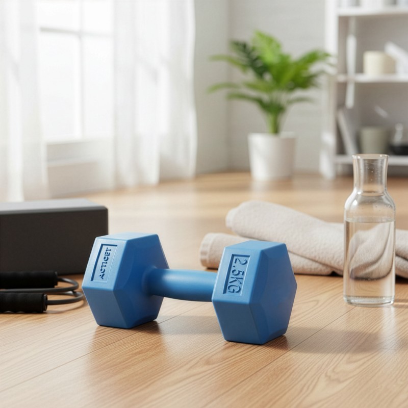 Гантелі Actiget Hex 2 x 2.5 кг ACT0160 Blue