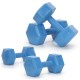 Гантелі Actiget Hex 2 x 2.5 кг ACT0160 Blue