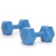 Гантелі Actiget Hex 2 x 2.5 кг ACT0160 Blue