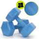 Гантелі Actiget Hex 2 x 2.5 кг ACT0160 Blue
