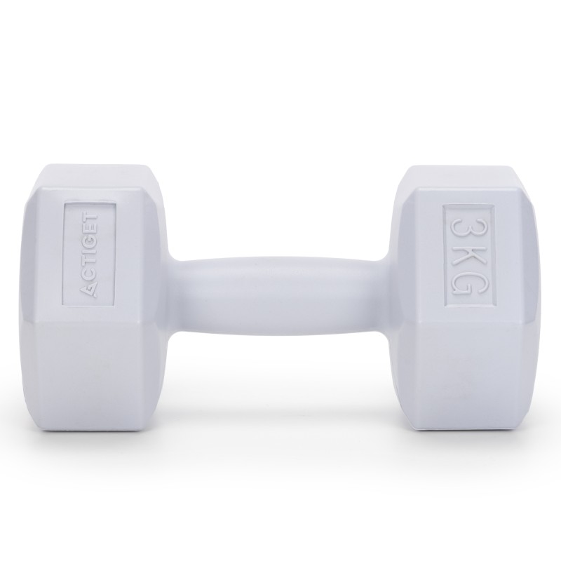 Гантелі Actiget Hex 2 x 3 кг ACT0161 Grey