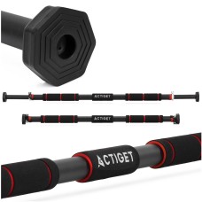 Турнік розсувний Actiget 82-130 см ACT0166 Black/Red