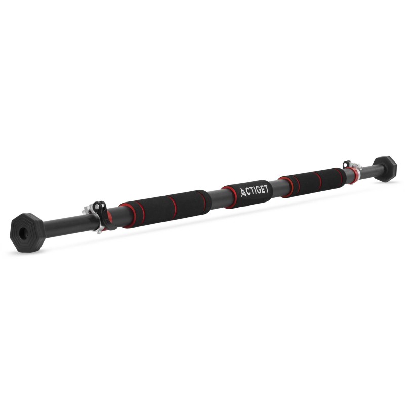 Турнік розсувний Actiget 82-130 см ACT0166 Black/Red