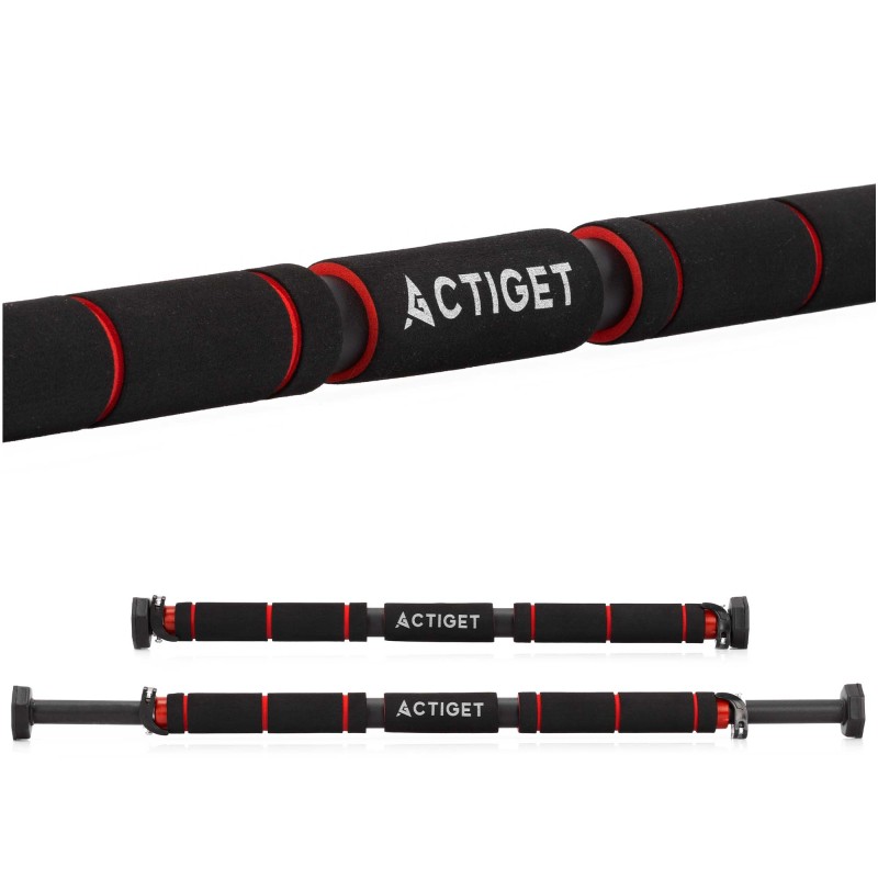 Турнік розсувний Actiget 62-100 см ACT0167 Black/Red