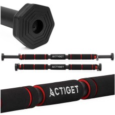 Турнік розсувний Actiget 62-100 см ACT0167 Black/Red