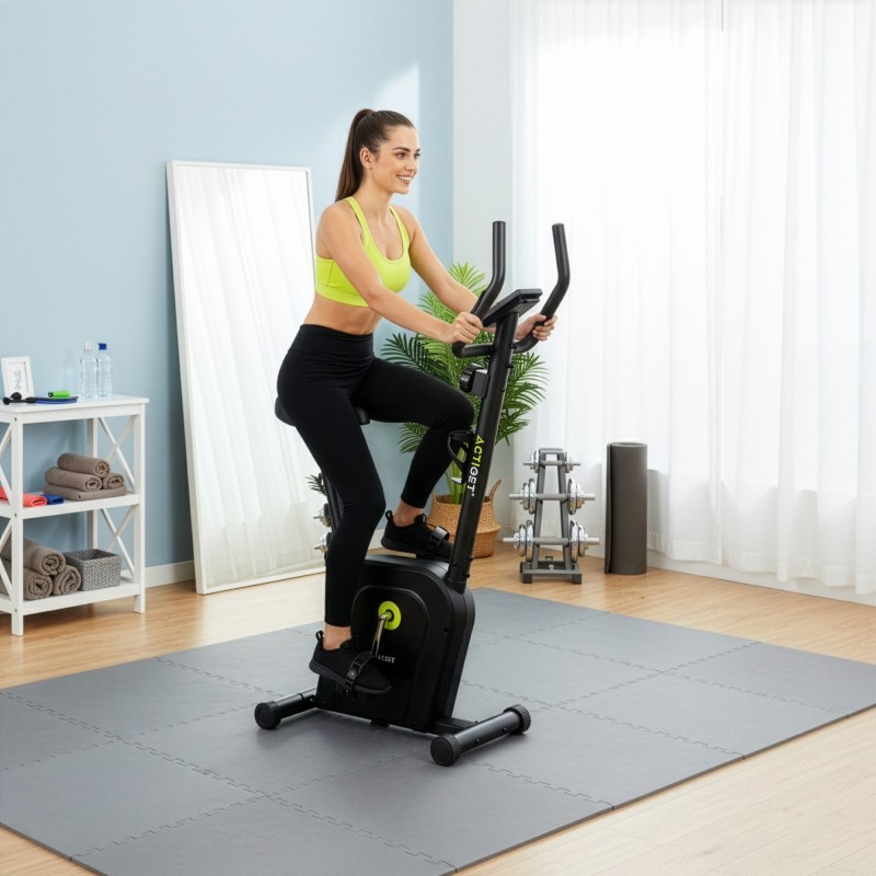 Велотренажер магнітний Actiget Actibike ACT0174 Black