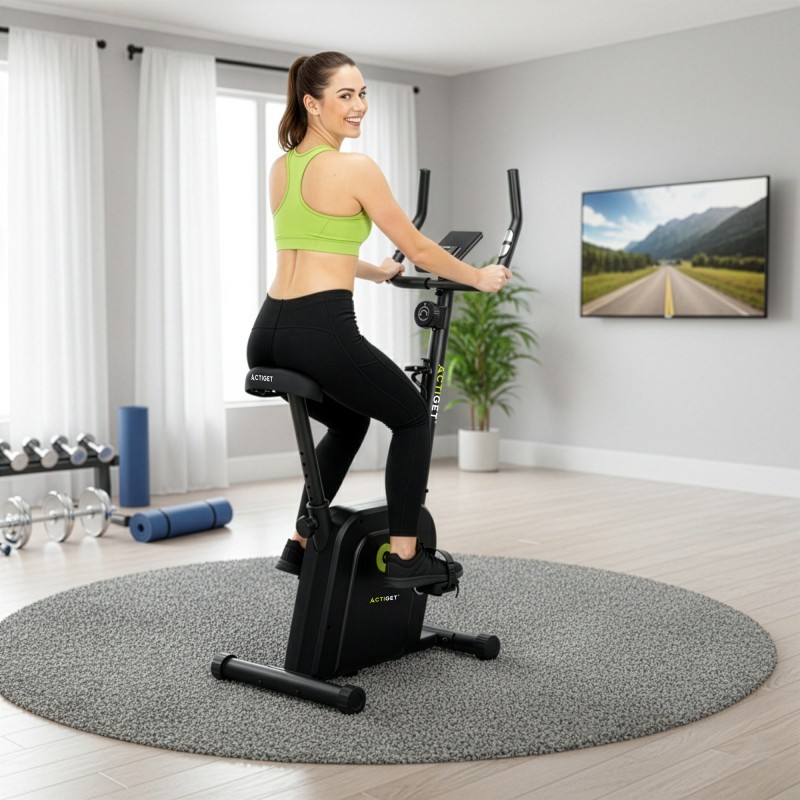 Велотренажер магнітний Actiget Actibike ACT0174 Black