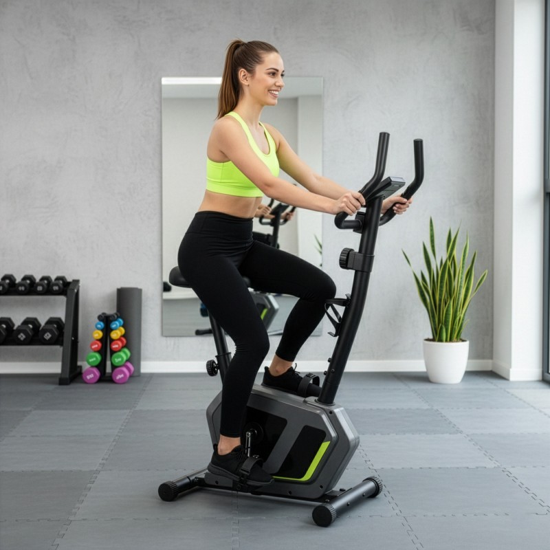 Велотренажер магнітний Actiget Actibike Pro ACT0175 Grey/Black