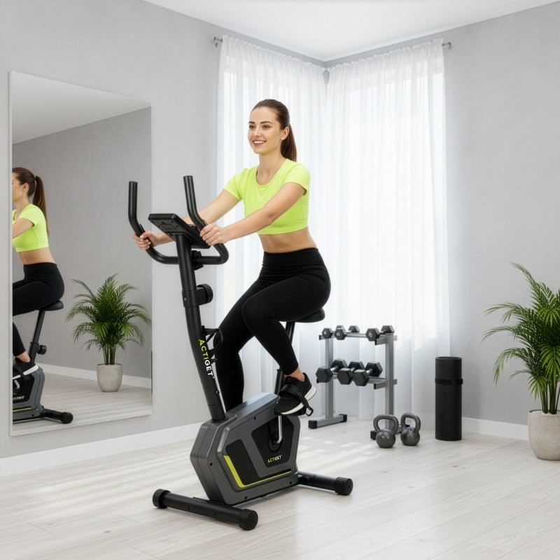 Велотренажер магнітний Actiget Actibike Pro ACT0175 Grey/Black