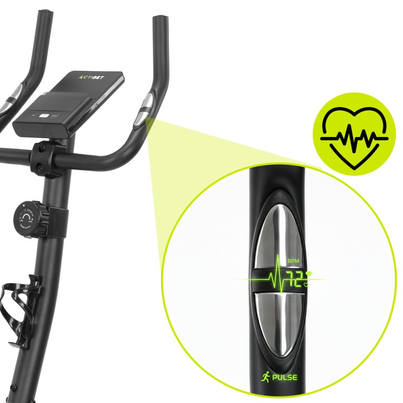 Велотренажер магнітний Actiget Actibike Pro ACT0175 Grey/Black
