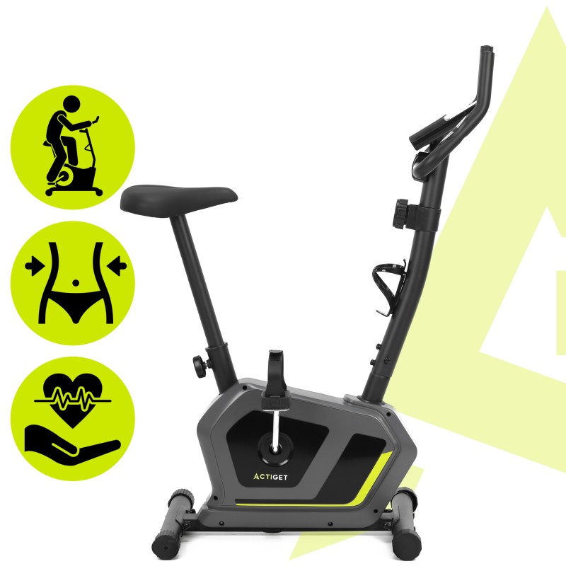 Велотренажер магнітний Actiget Actibike Pro ACT0175 Grey/Black