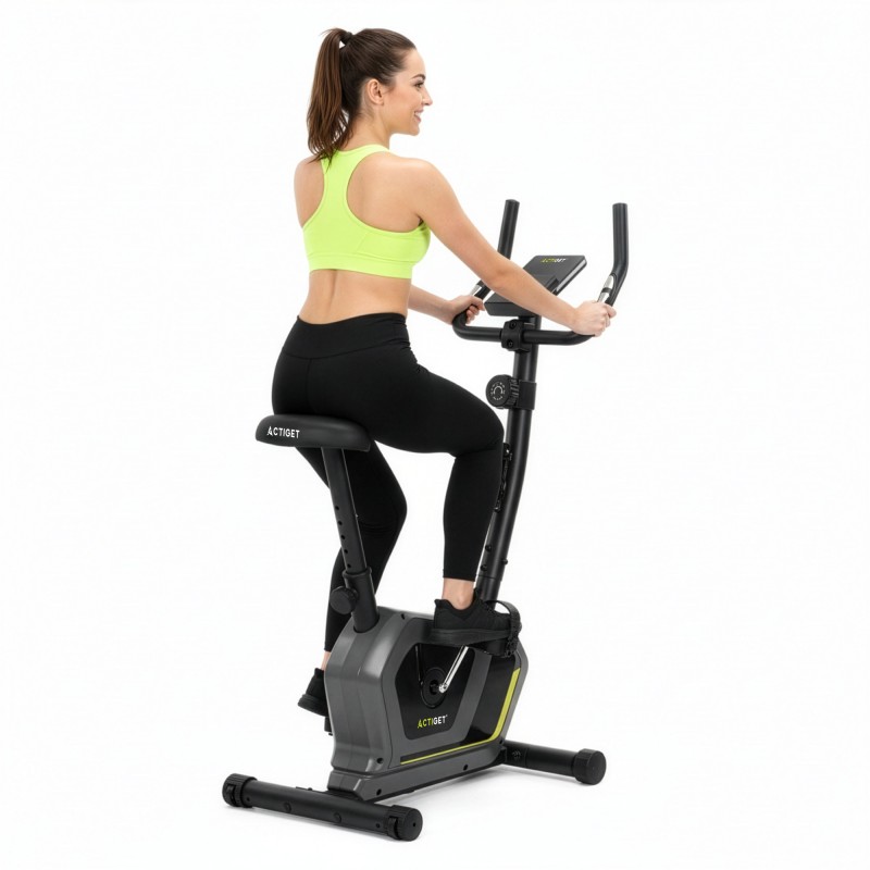Велотренажер магнітний Actiget Actibike Pro ACT0175 Grey/Black