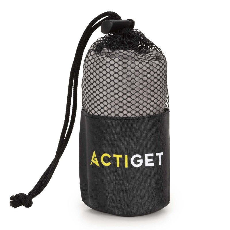 Рушник спортивний Actiget 80 x 40 см з мікрофібри ACT0183 Grey