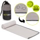 Рушник спортивний Actiget 80 x 40 см з мікрофібри ACT0183 Grey
