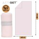 Рушник спортивний Actiget 80 x 40 см з мікрофібри ACT0184 Light Pink